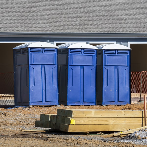 are there any restrictions on where i can place the portable restrooms during my rental period in San Mateo Florida